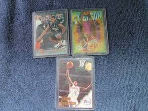 lot 105 image: Allen Iverson Rookie Cards...