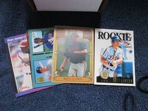 lot 110 image: Box of Baseball Rookie Cards...