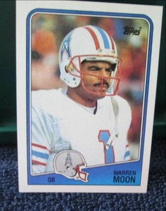 lot 114 image: 40 Warren Moon Cards...