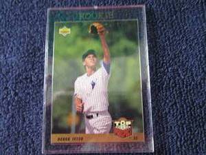 lot 136 image: 1993 Upper Deck Derek Jeter Rookie ...