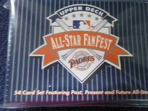 lot 140 image: 1992 Upper Deck All Star FanFest Se...