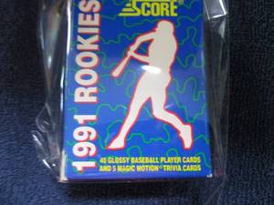 lot 141 image: 1991 Score Rookies Set...