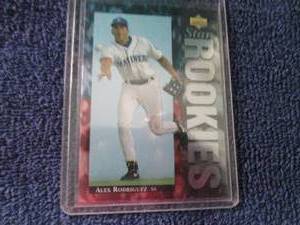 lot 146 image: 1994 Upper Deck Alex Rodriguez Rook...