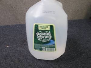 lot 176 image: 13 Gallons Distilled Water...