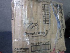 lot 194 image: Box of 35 Rolls Reynolds Wrap 12 in...
