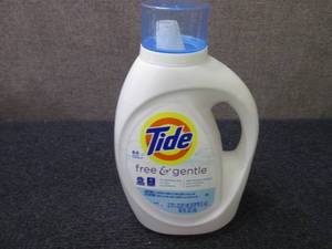 lot 197 image: 4- 92 oz Bottles Tide Free & Gentle...