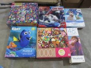 lot 248 image: 6 Puzzles...