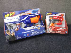 lot 250 image: 2 Nerf Guns...