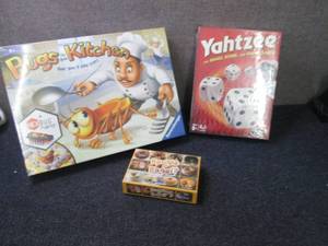 lot 260 image: Bugs in the Kitchen , Yahtzee, Beag...