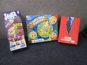 lot 268 image: Lets Go Fishing, Jenga, Mister Rog...