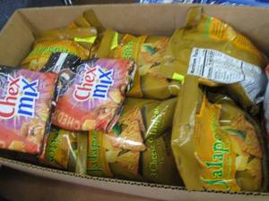 lot 304 image: Box of Assorted Bagged Snacks past ...