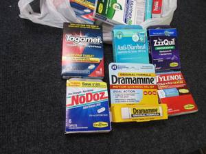 lot 306 image: Assorted OTC Medication Pks past be...