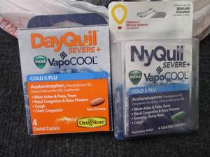 lot 307 image: DayQuil, NyQuil Packs past date...