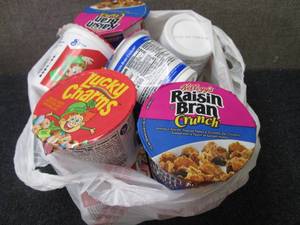 lot 308 image: 12 Cereal To Go Bowls...