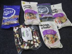 lot 327 image: 6 Assorted Trail Mix...