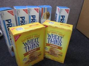 lot 338 image: Wheat Thins, Saltine Crackers...