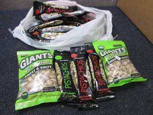 lot 346 image: Assorted Flavored Pistachios...