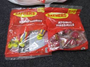 lot 354 image: Bit O Honey , Atomic Fireballs...
