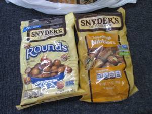 lot 379 image: Sourdough Nibblers Pretzels, Pretze...