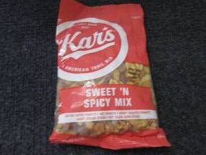 lot 380 image: 8- 6 oz Karrs Sweet & Spicy Mix...