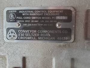 lot 160 image: Material Control PC-L1S Industrial Control Equipment Rain tight Enclosure (New)