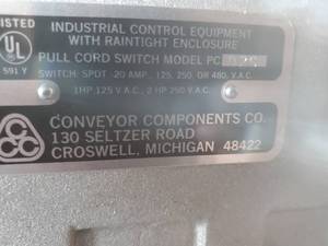 lot 159 image: Material Control PC-L1S Industrial Control Equipment Rain tight Enclosure (New)