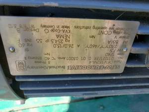lot 106 image: Gear Reduction DriveElectric Motor