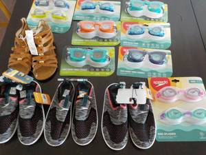 Kids Shoes and Speedo Goggles...