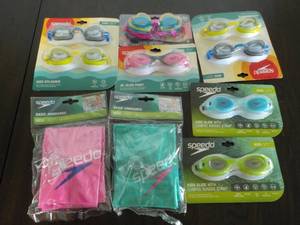 Speedo Goggles and Arm Bands...