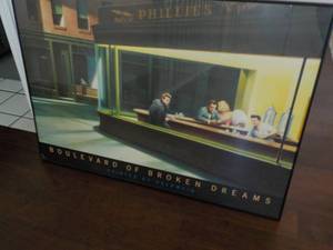 Boulevard of Broken Dreams framed ...