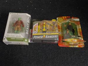 Beast Boy, Power Rangers and Dr Who...