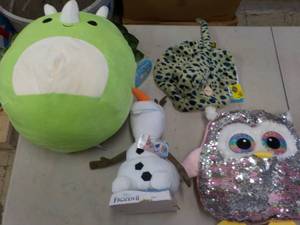 stuffed animals...