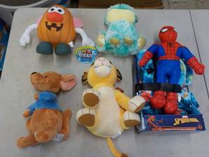 Disney and Marvel Stuffed Animals a...