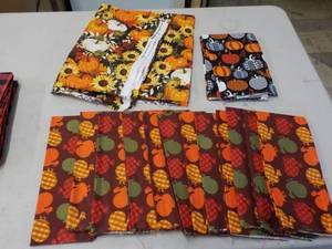 12 Fall Squares and 2 pcs of Fall M...