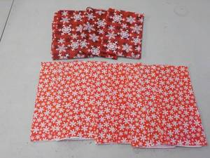 8 Squares and 3 pcs Snowflake Mater...