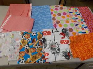 Fleece Material Many Yards...