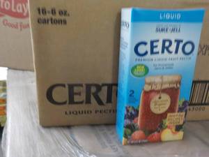 2 - 16 - 6oz Boxes Certo Liquid Pec...