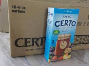2 - 16 - 6oz Boxes Certo Liquid Pec...