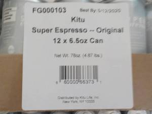10 Cases of Kitu Super Expresso Ori...