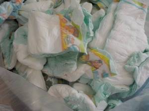 Bag of 100 or so Diapers Infant-3 m...