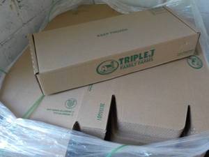 25 Self Closing Boxes 24 x 10 x 4...