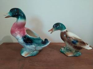 lot 48 image: Two Mallard Duck Figurines