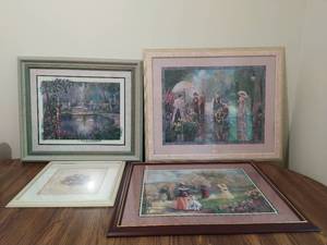 lot 93 image: Four Framed Prints