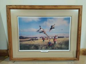 lot 158 image: Framed John C. Green Art