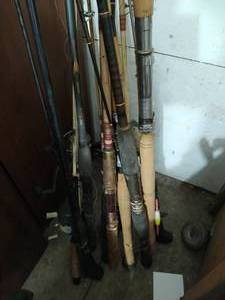lot 315 image: Collection Of Fishing Poles