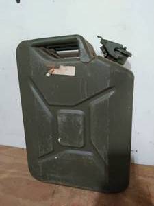 lot 325 image: German Green Metal Gas Can