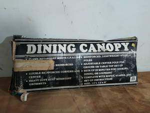 lot 354 image: Dining Canopy