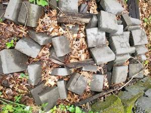 lot 437 image: Three Piles Of Pavers