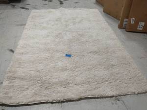 WHITE AREA RUG