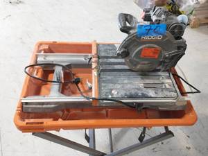 RIDGID 12 Amp Corded 8 in. Tile Saw with Extended Rip